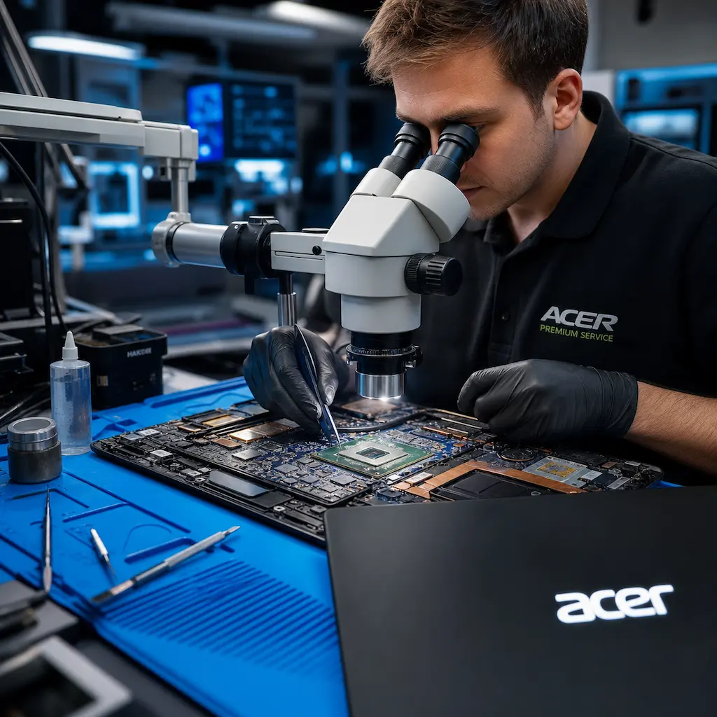 Замена видеокарты ноутбука Acer в Симферополе