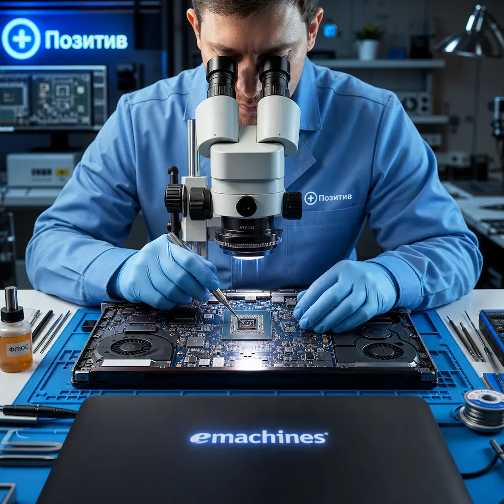 Замена видеокарты ноутбука Emachines в Симферополе