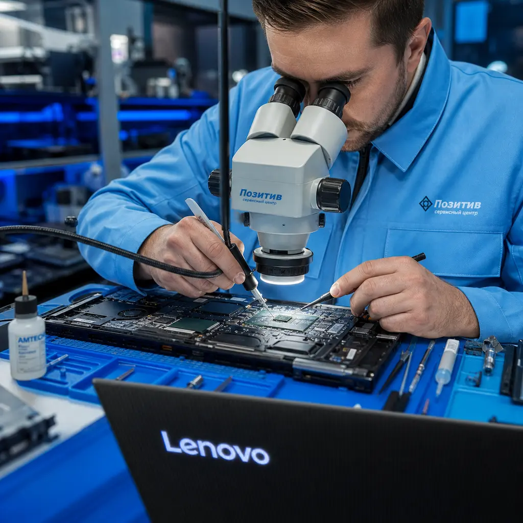 Замена видеокарты ноутбука Lenovo в Симферополе