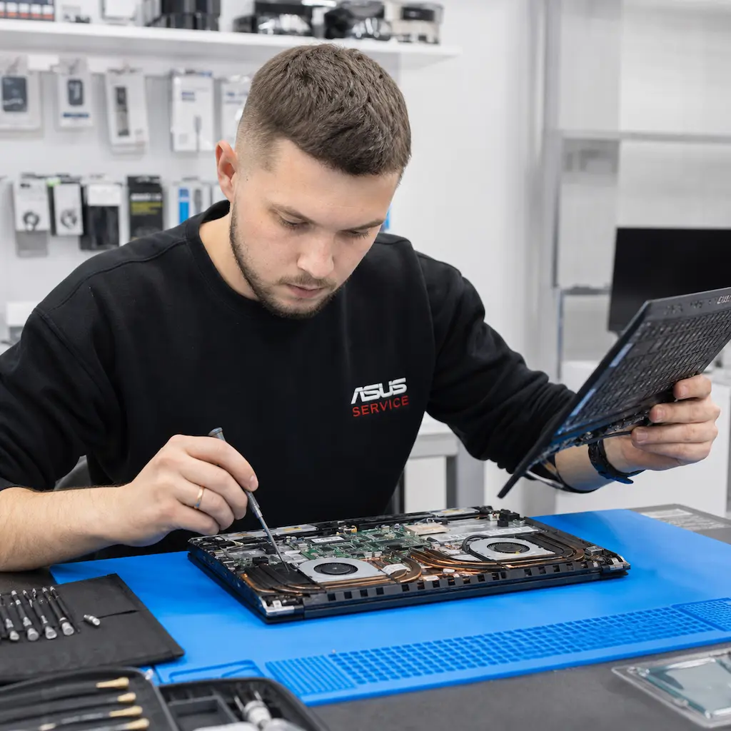 заменить клавиатуру на ноутбуке Asus в Симферополе