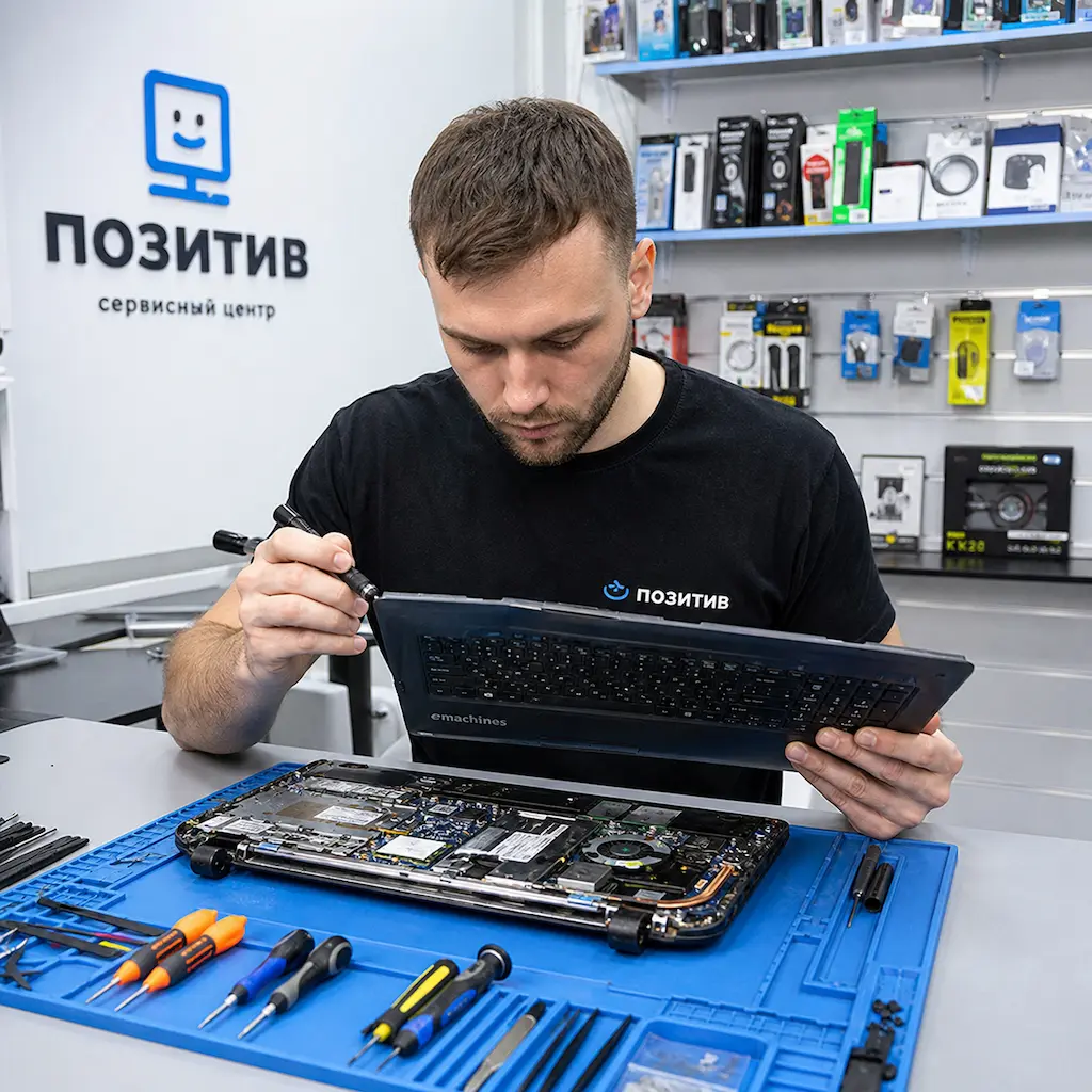 заменить клавиатуру на ноутбуке Emachines в Симферополе