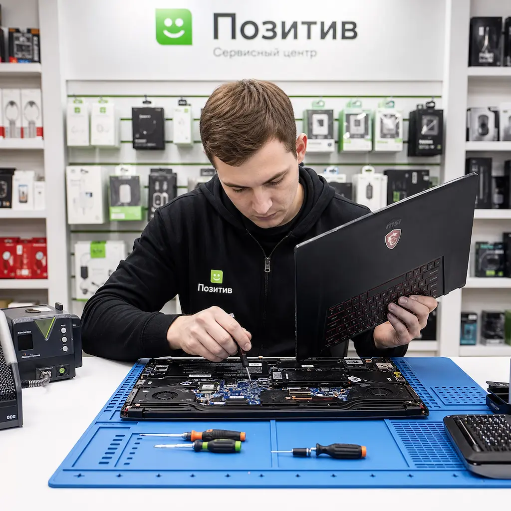 заменить клавиатуру на ноутбуке MSI в Симферополе