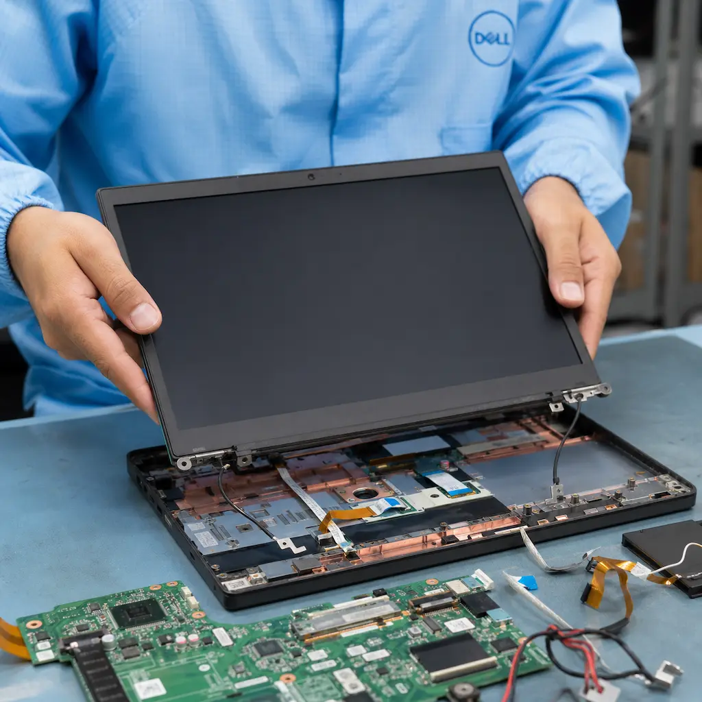 заменить матрицу ноутбука Dell в Симферополе