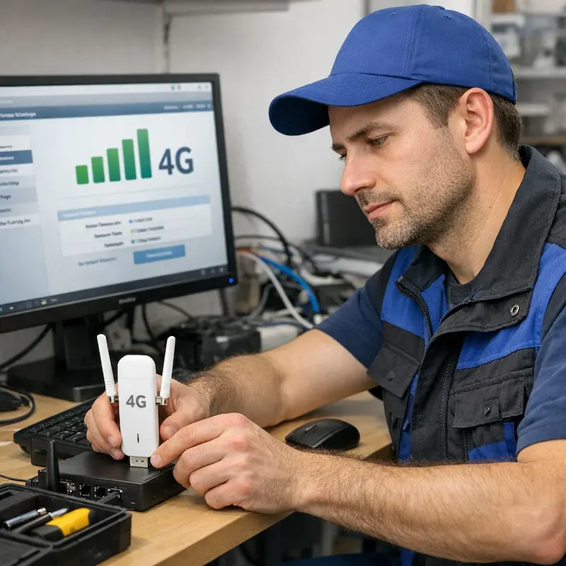 Настройка LTE модема в Симферополе