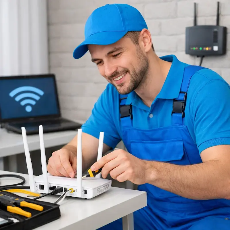 Настройка Wi - Fi в Симферополе