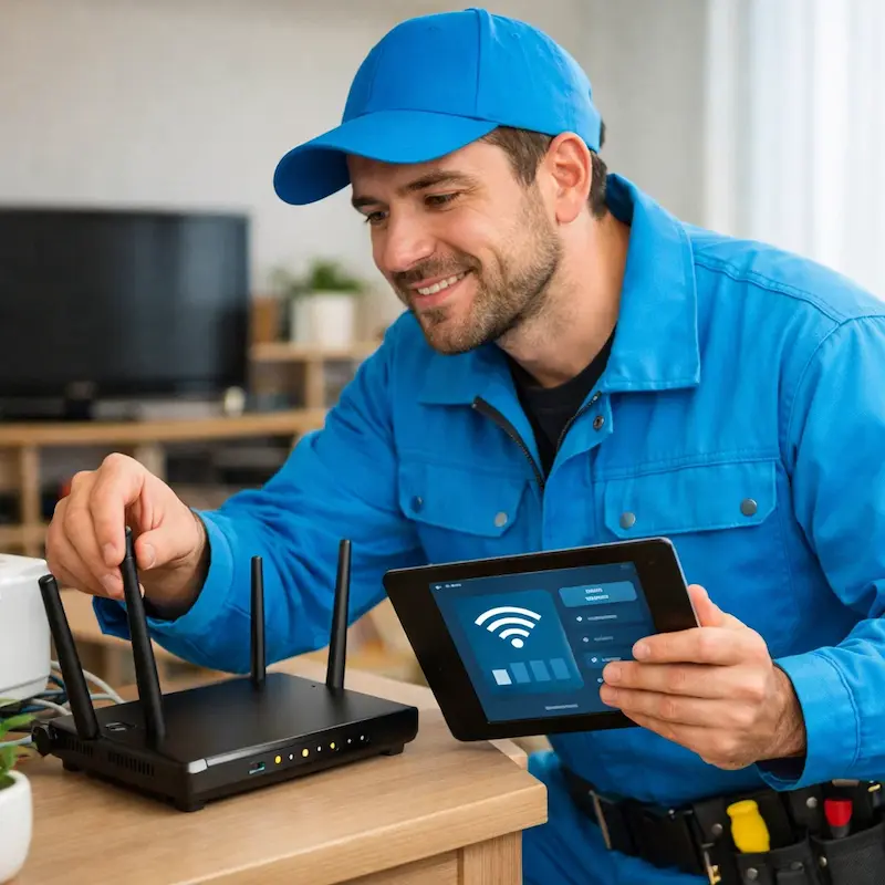 Настройка Wi-Fi для квартиры, дома и офиса в Симферополе