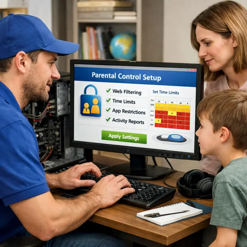 установка родительского контроля в Симферополе