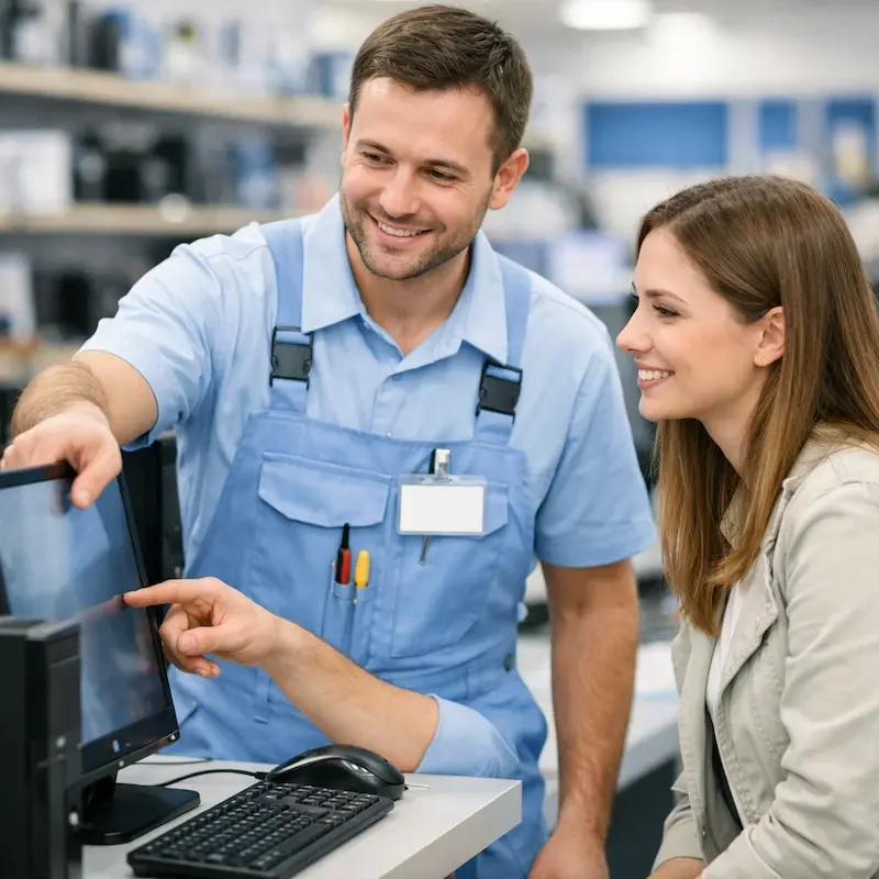 Помощь в выборе компьютера и комплектующих в Симферополе