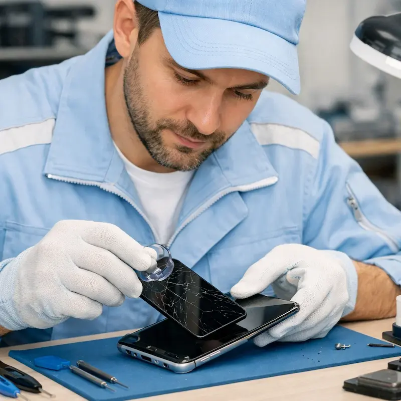 Заменить сенсорное стекло на смартфоне в Симферополе